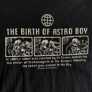 Vintage Astro Boy Black T-Shirt - Large