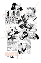 Load image into Gallery viewer, Naruto Sasuke Rivalry Manga Unisex T-Shirt