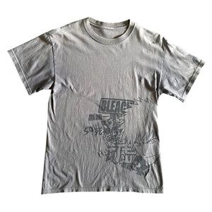 Vintage Bleach Grey T-Shirt - Small / Medium