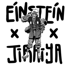 Einstein x Jiraiya Unisex Naruto T-Shirt