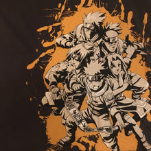 Load image into Gallery viewer, Naruto Team 7 Vintage Anime Cotton T-Shirt