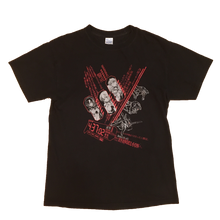 Load image into Gallery viewer, Vintage Neon Genesis Evangelion &#39;4:37:02&#39; T-Shirt - Medium