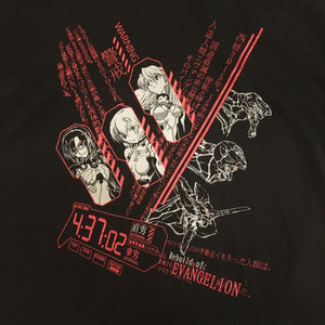 Neon Genesis Evangelion EVA Vintage Anime Cotton T-Shirt