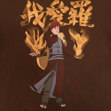 Load image into Gallery viewer, Naruto Gaara Vintage Anime Cotton T-Shirt
