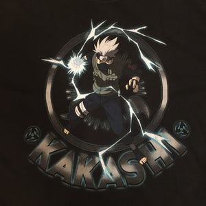 Vintage Naruto 'Kakashi T-Shirt - Medium