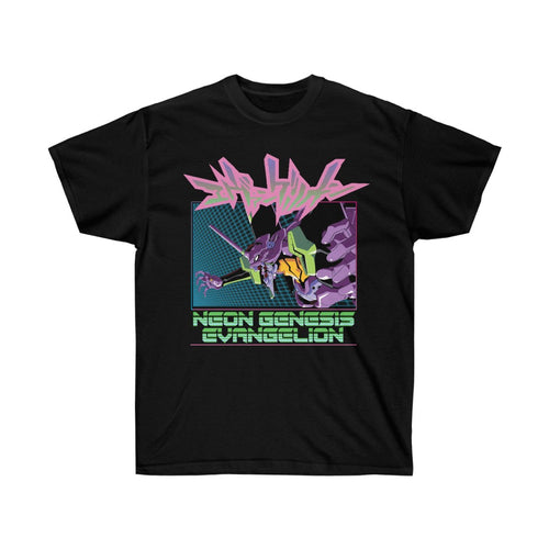 Neon Genesis Evangelion Retro Unisex T-Shirt